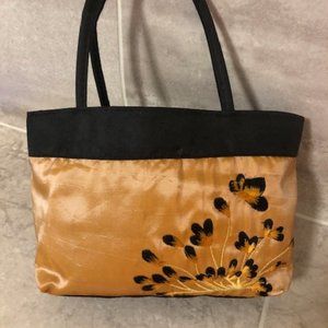 Max Grey Mini Tote Handbag EUC